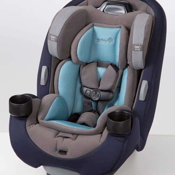 כיסא בטיחות לתינוק גרו אנד גו אייר Grow And Go AIR מבית סייפטי Safety 1st אפור תכלת