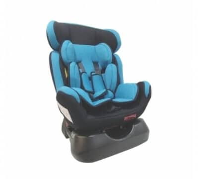 כיסא בטיחות משולב בוסטר איזי גו Easy Go מבית דיפנדר Defender בצבע תכלת