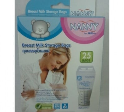 שקיות הקפאת חלב נאני Nanny